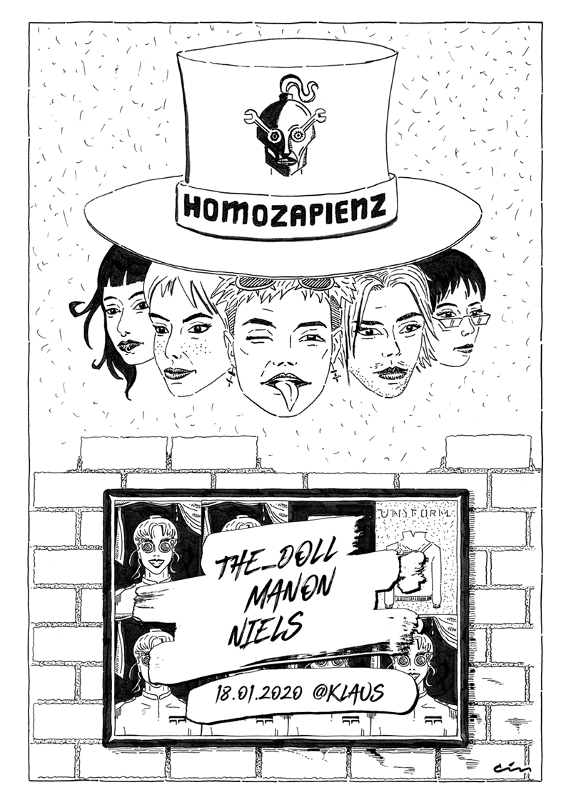 Homozapienz Line Up